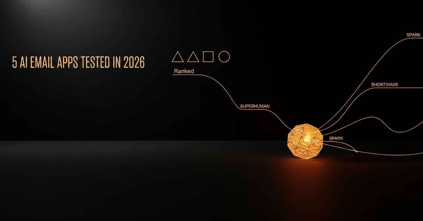 5 AI Email Apps Tested in 2026: Superhuman vs Shortwave vs Spark (Ranked)