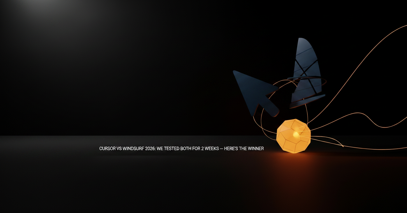 Cursor vs Windsurf 2026: We Tested Both for 2 Weeks — Here's the Winner